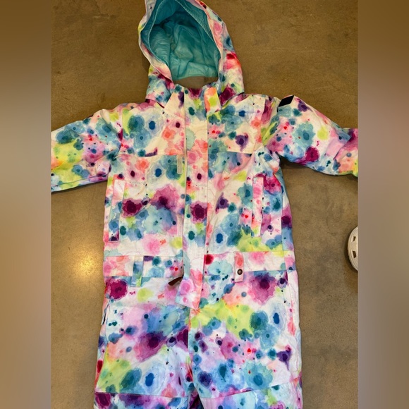 Girls size 5 ski/snow onesie - Picture 2 of 3